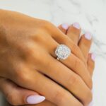 6.39 Carat Cushion Diamond Ring | Brilliant White | 18K White Gold | Radiant Elegance - Image 4