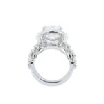 10.18 Carat Oval Diamond Ring | Brilliant White | 18K White Gold | High Jewellery Supremacy - Image 3