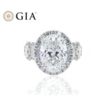 10.18 Carat Oval Diamond Ring | Brilliant White | 18K White Gold | High Jewellery Supremacy - Image 7