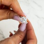 7.72 Carat Cushion Diamond Ring | Brilliant White | 18K White Gold | Heirloom-Worthy Glow - Image 4