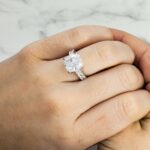 11.04 Carat Cushion Diamond Ring | Brilliant White | 18K White Gold | Iconic Presence - Image 5