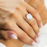 8.92 Carat Cushion Diamond Ring | Brilliant White | 18K White Gold | Radiant Elegance - Image 4