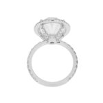 10.11 Carat Oval Diamond Ring | Brilliant White | FL/IF | 18K Gold | Flawless-Level Presence - Image 5