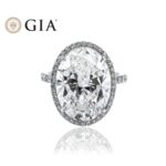 10.11 Carat Oval Diamond Ring | Brilliant White | FL/IF | 18K Gold | Flawless-Level Presence - Image 6