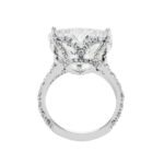 10.79 Carat Heart Shape Diamond Ring | Brilliant White | 18K Gold | Unparalleled Brilliance - Image 4