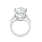 13.28 Carat Oval Diamond Ring | Brilliant White | 18K Gold | Unparalleled Brilliance - Image 3