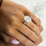 13.28 Carat Oval Diamond Ring | Brilliant White | 18K Gold | Unparalleled Brilliance - Image 4