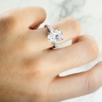 13.28 Carat Oval Diamond Ring | Brilliant White | 18K Gold | Unparalleled Brilliance - Image 5