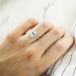 2.63 Carat Oval Diamond Ring | Brilliant White | 18K Gold | Quiet Power | Modern Classic - Image 4