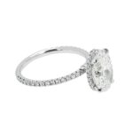 2.63 Carat Oval Diamond Ring | Brilliant White | 18K Gold | Quiet Power | Modern Classic