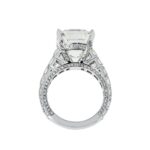 2.78 Carat Asscher Diamond Ring | Brilliant White | 18K Gold | A Classic Statement - Image 3