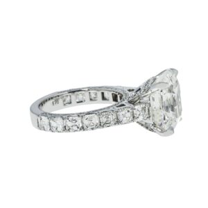 2.78 Carat Asscher Diamond Ring | Brilliant White | 18K Gold | A Classic Statement