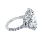 20.03 Carat Radiant Diamond Ring | Brilliant White | 18K Gold | Iconic Presence