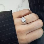 3.03 Carat Emerald Diamond Ring | 18K Gold | Effortless Elegance | Heirloom - Image 5