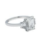 3.03 Carat Emerald Diamond Ring | 18K Gold | Effortless Elegance | Heirloom