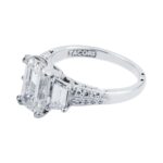 3.07 Carat Emerald Diamond Ring | 18K Gold | Everyday Royalty | Signature - Image 3