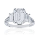 3.07 Carat Emerald Diamond Ring | 18K Gold | Everyday Royalty | Signature