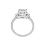 3.21 Carat Cushion Diamond Ring | Brilliant White | 18K Gold | A Classic Statement - Image 4
