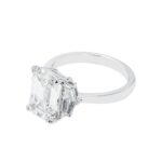 4.01 Carat Emerald Diamond Ring | 18K Gold | Quiet Power | Modern Classic - Image 2