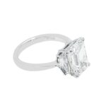 4.01 Carat Emerald Diamond Ring | 18K Gold | Quiet Power | Modern Classic