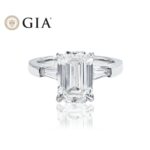 4.04 Carat Emerald Diamond Ring | 18K Gold | Everyday Royalty | Heirloom - Image 5