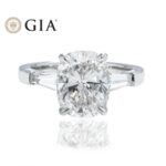 4 Carat Cushion Diamond Ring | Brilliant White | 18K Gold | A Classic Statement | Heirloom - Image 7