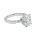 4 Carat Cushion Diamond Ring | Brilliant White | 18K Gold | A Classic Statement | Heirloom