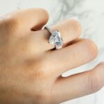 5.02 Carat Heart Shape Diamond Ring | Brilliant White | 18K Gold | Timeless Brilliance - Image 5