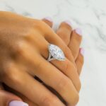 5.05 Carat Marquise Diamond Ring | Brilliant White | FL/IF | 18K Gold - Image 3