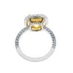 5.1 Carat Cushion Statement | Fancy Yellow | 18K Gold | Rare Fancy-Color Splendour - Image 2