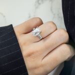 5.12 Carat Emerald Diamond Ring | 18K Gold | Heirloom-Worthy Glow | Heirloom - Image 5