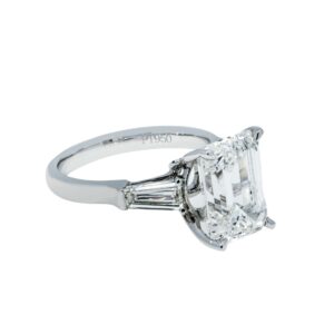 5.12 Carat Emerald Diamond Ring | 18K Gold | Heirloom-Worthy Glow | Heirloom