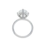 5 Carat Oval Diamond Ring | Brilliant White | 18K Gold | Refined Grandeur | Collector-Grade - Image 3