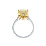 6.42 Carat Radiant Statement | Fancy Yellow | 18K Gold | A Crown-Worthy Fancy Rarity - Image 3