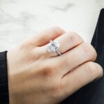 7.02 Carat Oval Diamond Ring | Brilliant White | 18K Gold | Signature Sophistication - Image 4