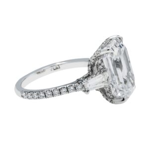 7.62 Carat Emerald Diamond Ring | 18K Gold | Heirloom-Worthy Glow