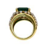 6.11 Carat Emerald-cut Statement | 14K White Gold | Refined Grandeur | Signature - Image 2