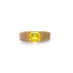 2.01 Carat Round Brilliant Statement | Fancy Yellow | 14K White Gold