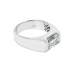 4.36 Carat Emerald-cut Statement | 14K White Gold | Everyday Royalty - Image 3