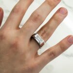 4.36 Carat Emerald-cut Statement | 14K White Gold | Everyday Royalty - Image 7