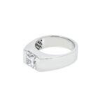 3.05 Carat Princess Statement | Brilliant White | 14K White Gold | A Classic Statement - Image 4