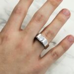 3.05 Carat Princess Statement | Brilliant White | 14K White Gold | A Classic Statement - Image 7