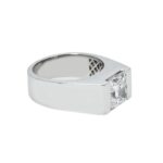 5.01 Carat Princess Statement | Brilliant White | 14K White Gold | Radiant Elegance - Image 2