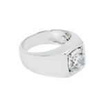 3.04 Carat Round Brilliant Statement | Brilliant White | 14K White Gold - Image 3