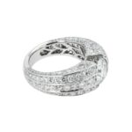 5.38 Carat Round Brilliant Statement | Brilliant White | 14K White Gold | Radiant Elegance - Image 3