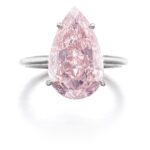 4.09 Carat Pear Statement | Fancy Yellow | SI | 14K White Gold | Sunlit Royal Radiance