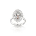 2.01 Carat Round Brilliant Statement | Champagne | 14K White Gold | Modern Nobility - Image 3