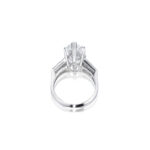 3.09 Carat Marquise Statement | Brilliant White | 18K Gold | Effortless Elegance - Image 3