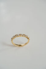 Marquise Band | Brilliant White | 14K White Gold | Graceful Brilliance | Collector-Grade - Image 5