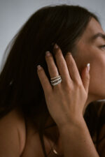 Marquise Band | Brilliant White | 14K White Gold | Graceful Brilliance | Collector-Grade - Image 8